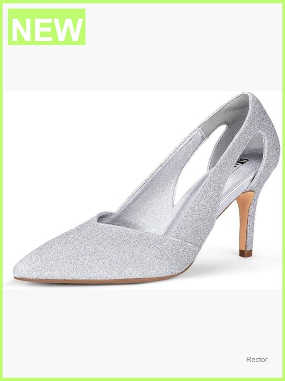 Stiletto Pointed Toe Pumps with Cut Out Sides and 3in Heel